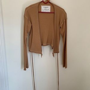 Alabama Chanin Waffle Cardigan